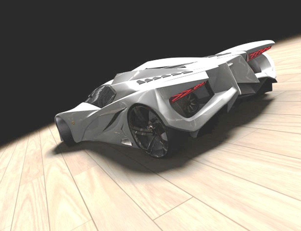 Lamborghini-Ferruccio-Concept-Design-by-Mark-Hostler-for-the-50th-Anniversary-Lamborghini-Brand-Car-in-2013-White-Edition-Rear (1)